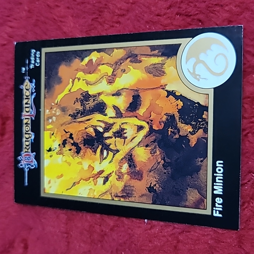 1992 TSR Advanced Dungeons & Dragons Fire Minion #490